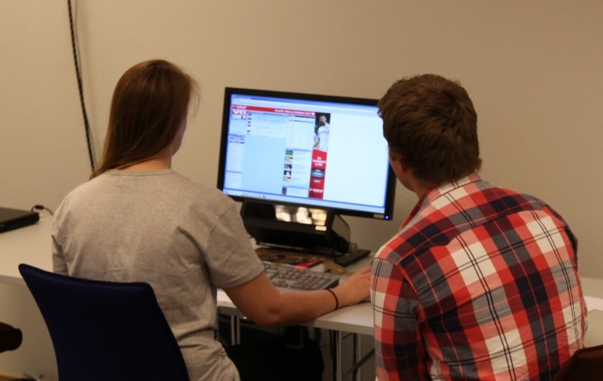 Brukertest. Foto: Anders Matre Gåsland