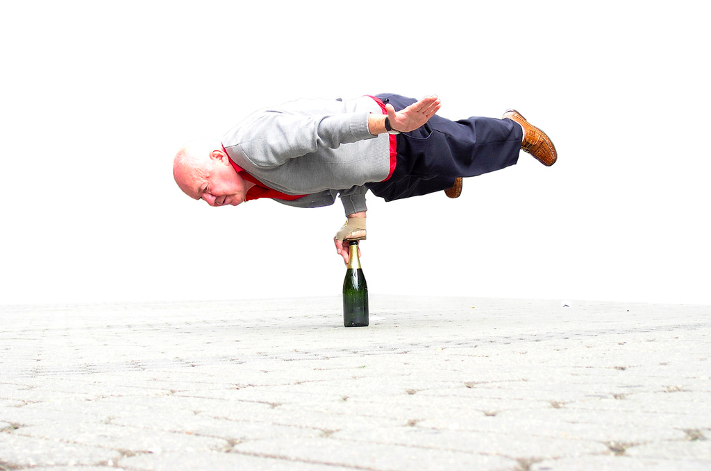 Godt trente eldre er ikke nødvendigvis mindre utsatt for å falle. Foto: Stefan Z / Flickr Creative Commons.