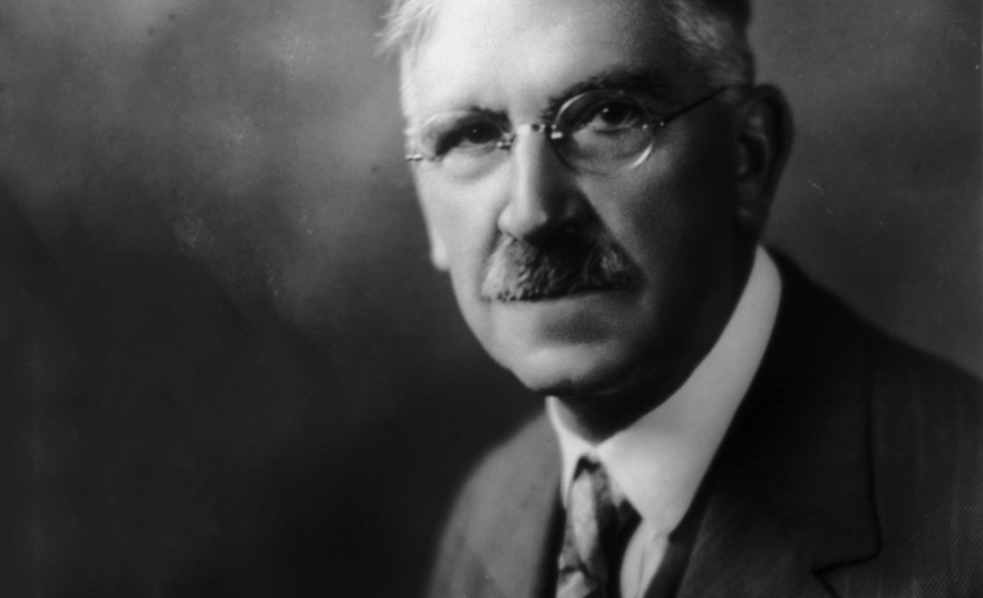 John Dewey argumenterte for en samfunnssorientert utdanningsfilosofi. Foto: Wikimedia Commons