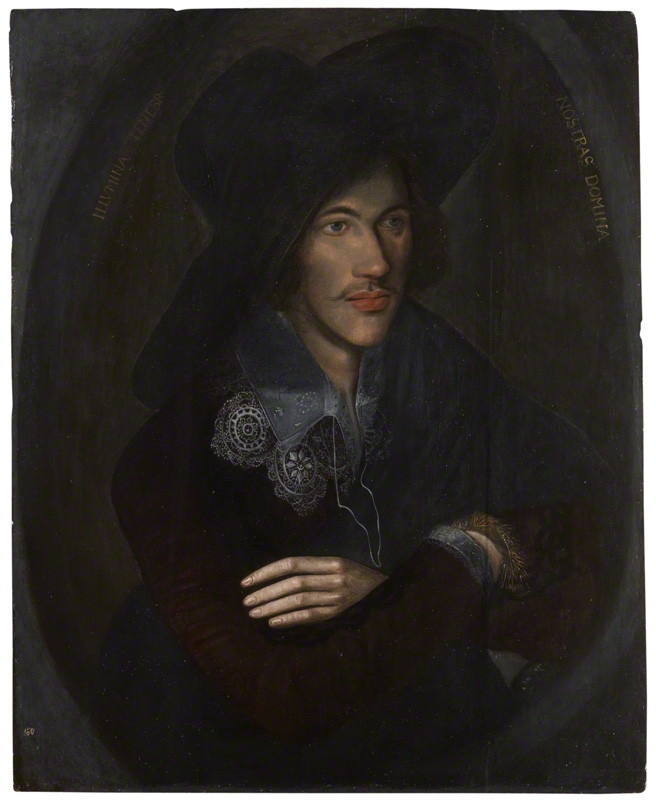 John Donne malt av ukjent kunstner ca. 1595 i London
